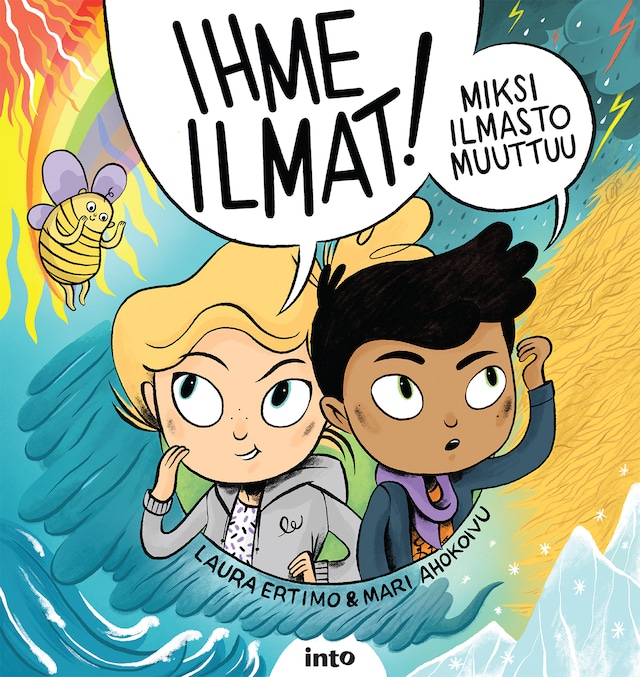 Book cover for Ihme ilmat! Miksi ilmasto muuttuu