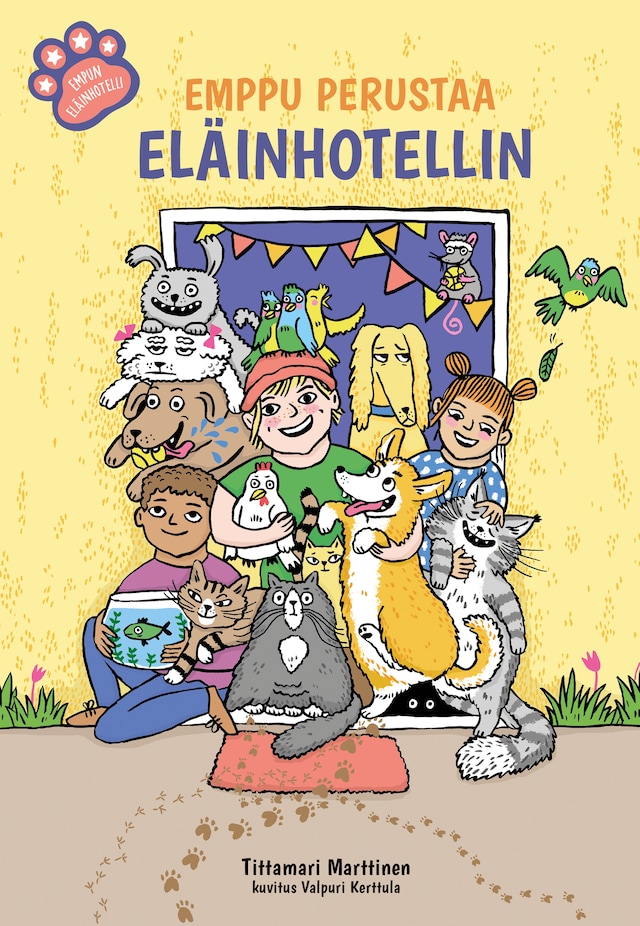 Book cover for Emppu perustaa eläinhotellin