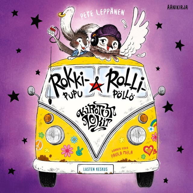 Couverture de livre pour Rokki-Pupu & Rolli-Pöllö - Kirotut lokit