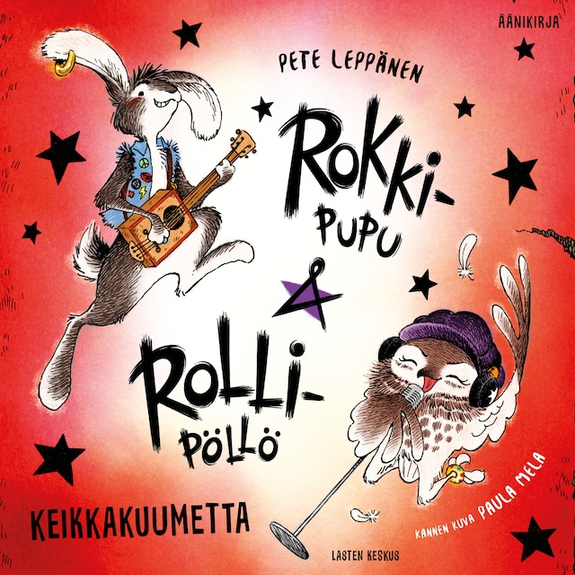 Book cover for Rokki-Pupu & Rolli-Pöllö - Keikkakuumetta