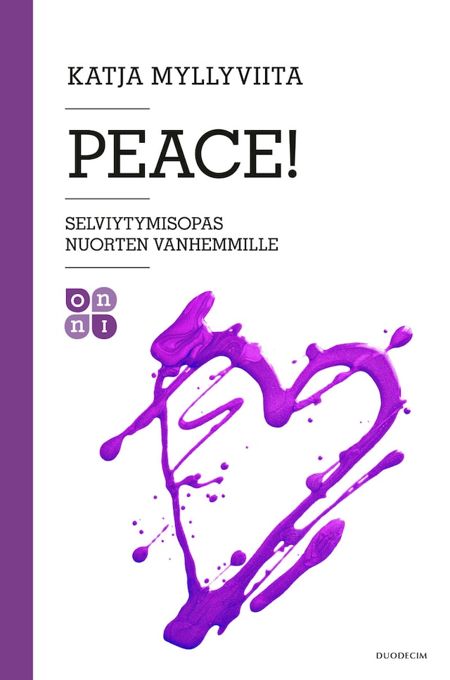 Kirjankansi teokselle Peace!