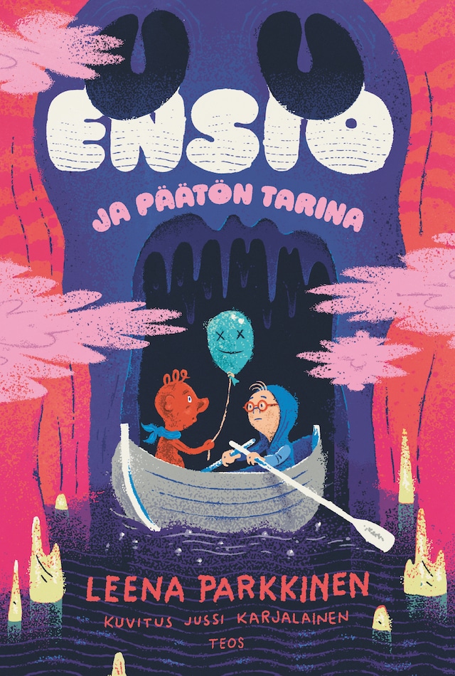 Book cover for Ensio ja päätön tarina