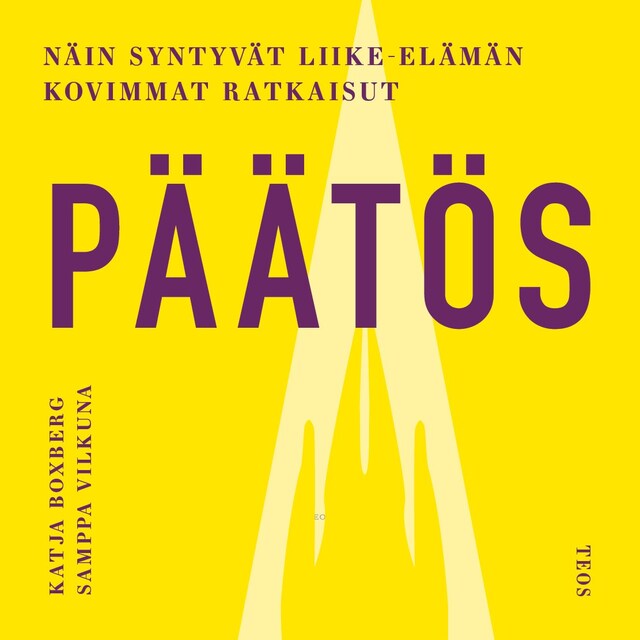 Portada de libro para Päätös