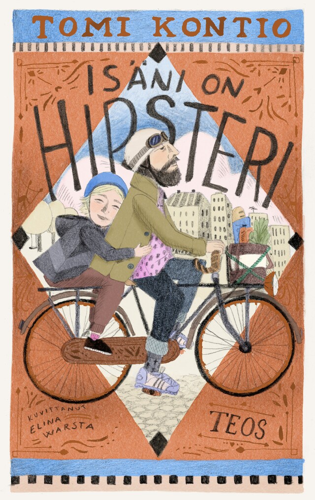 Book cover for Isäni on hipsteri