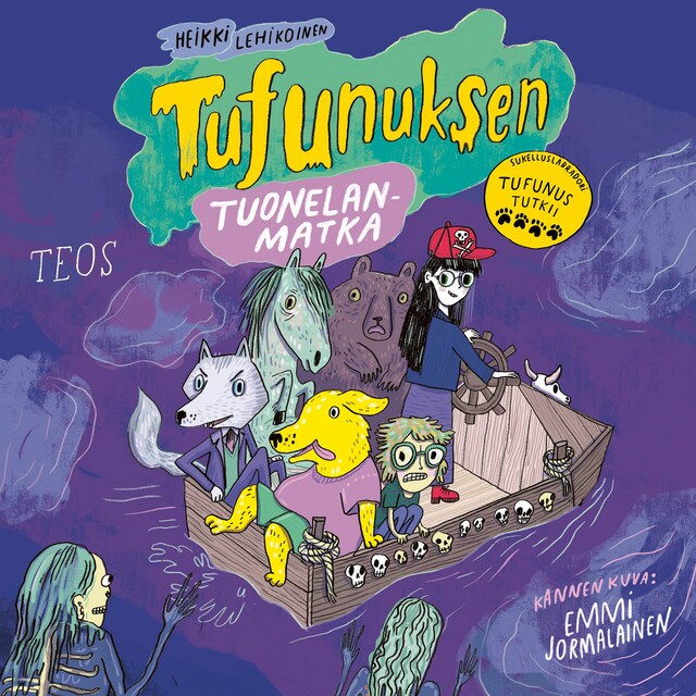 Couverture de livre pour Tufunuksen tuonelan-matka