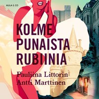 Kolme punaista rubiinia