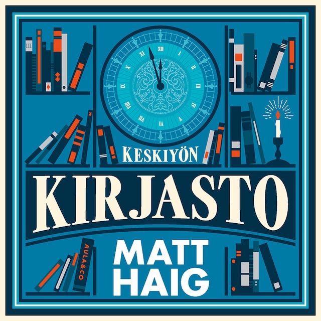 Book cover for Keskiyön kirjasto