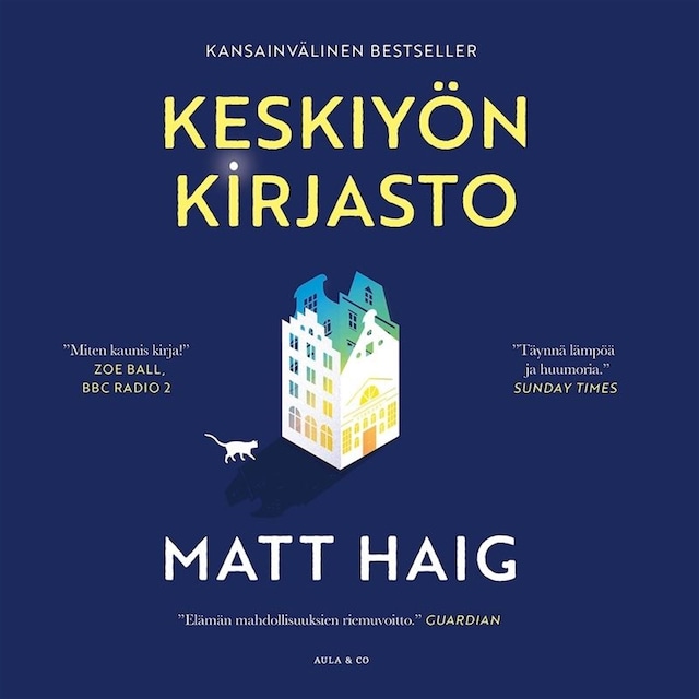 Book cover for Keskiyön kirjasto