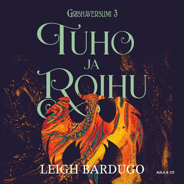 Book cover for Tuho ja roihu