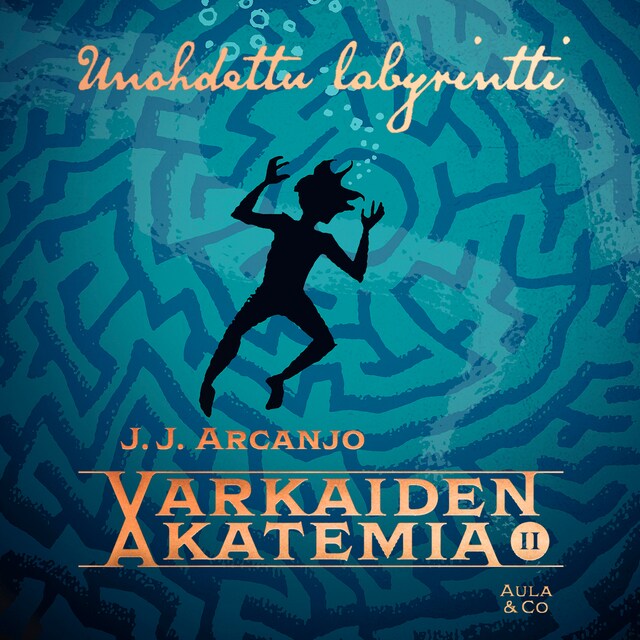 Buchcover für Unohdettu labyrintti