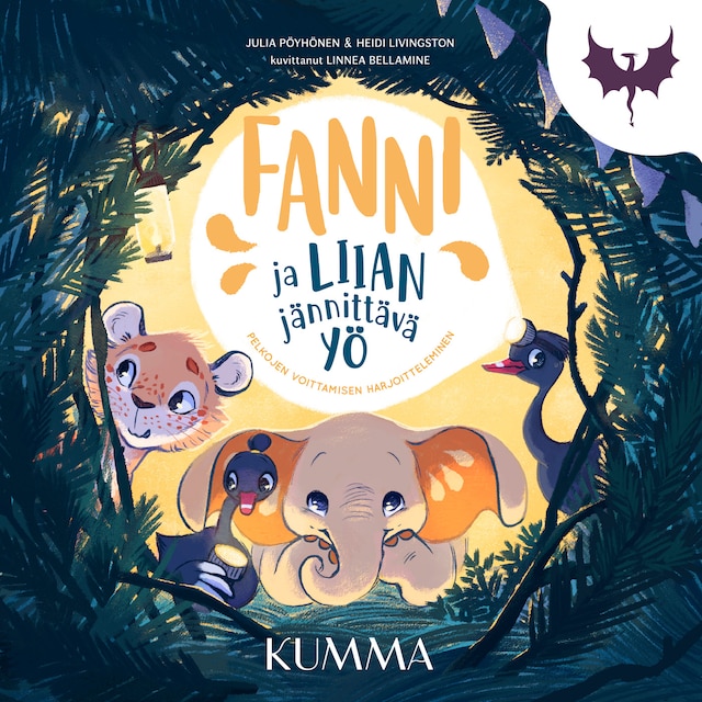 Book cover for Fanni ja liian jännittävä yö (e-äänikirja)