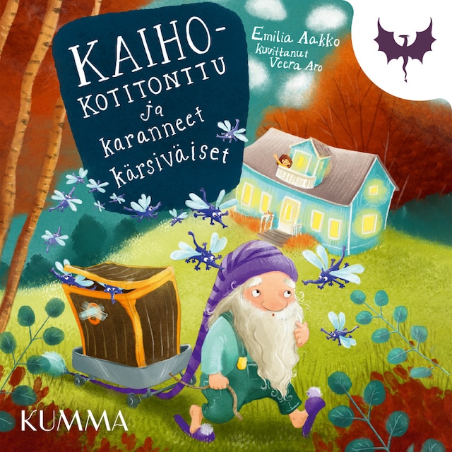 Book cover for Kaiho-kotitonttu ja karanneet kärsiväiset