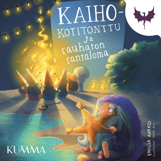 Book cover for Kaiho-kotitonttu ja rauhaton rantaloma