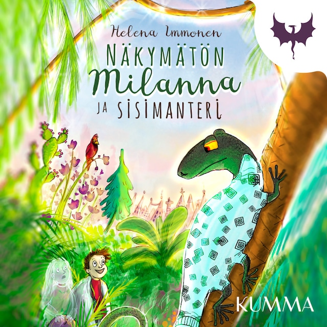 Book cover for Näkymätön Milanna ja sisimanteri