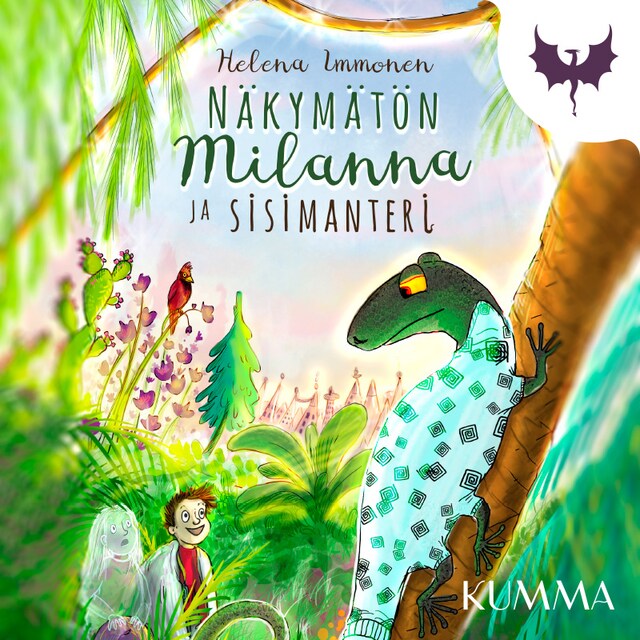 Portada de libro para Näkymätön Milanna ja sisimanteri