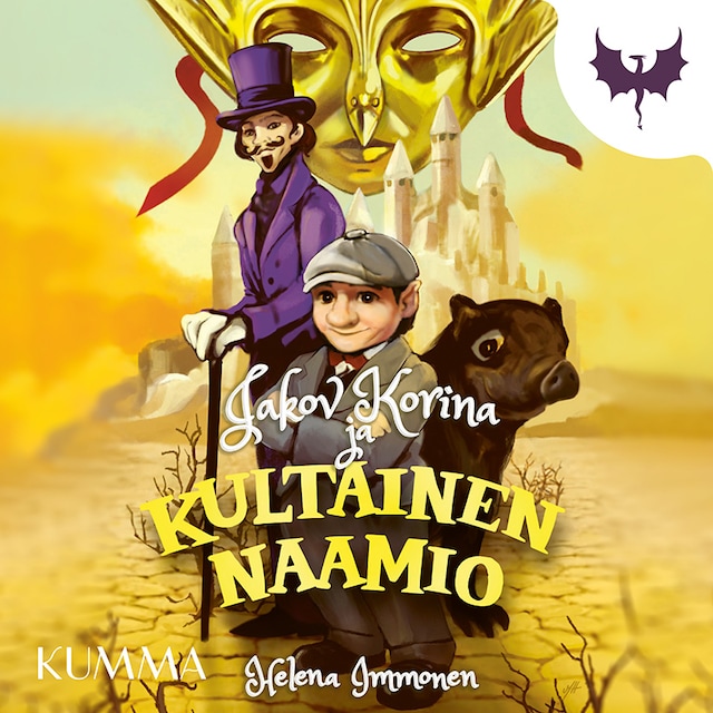 Book cover for Jakov Korina ja kultainen naamio