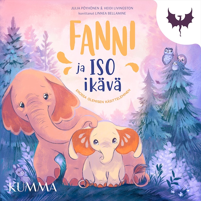 Boekomslag van Fanni ja iso ikävä -kuvaäänikirja