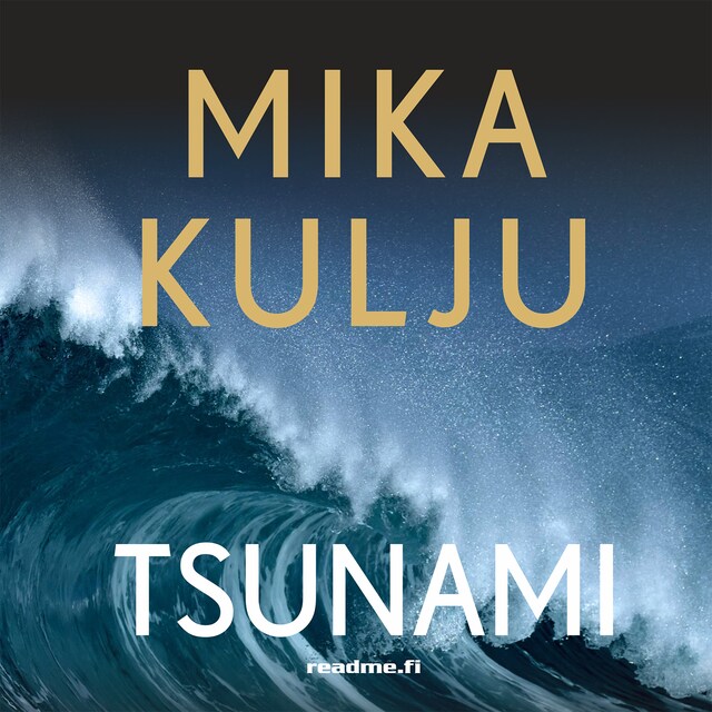 Kirjankansi teokselle Tsunami