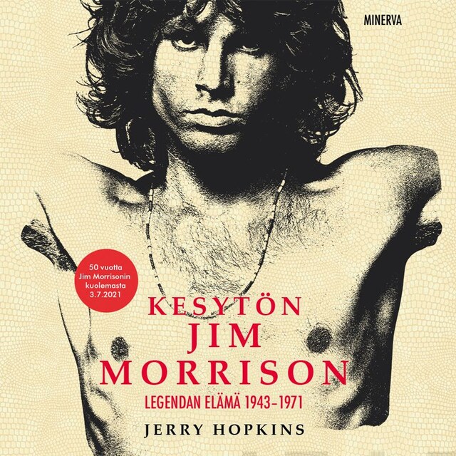 Couverture de livre pour Kesytön Jim Morrison