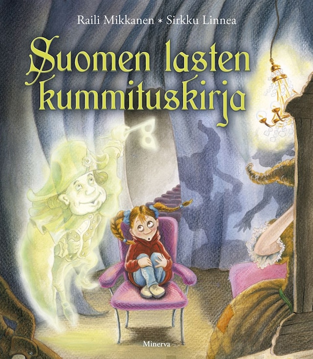 Boekomslag van Suomen lasten kummituskirja