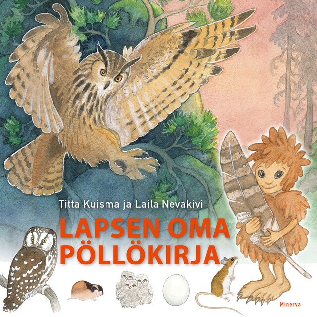 Book cover for Lapsen oma pöllökirja