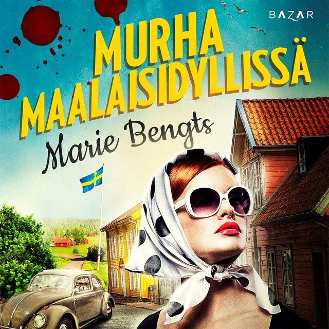 Buchcover für Murha maalaisidyllissä