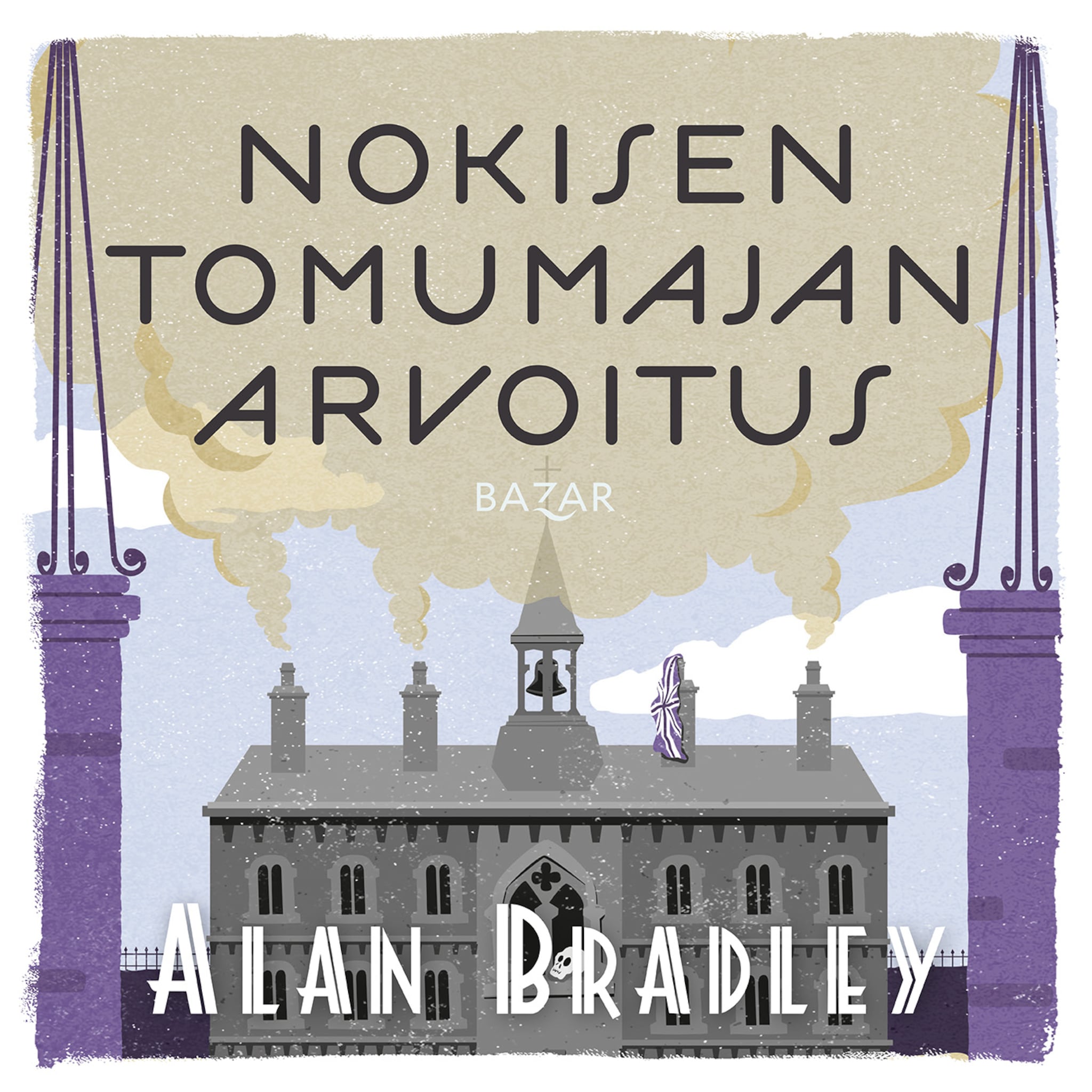 Äänikirjan Nokisen tomumajan arvoitus kansikuva