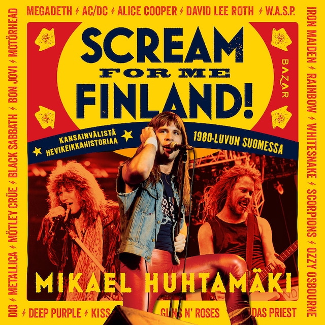 Book cover for Scream for me Finland!