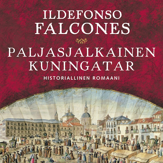 Book cover for Paljasjalkainen kuningatar