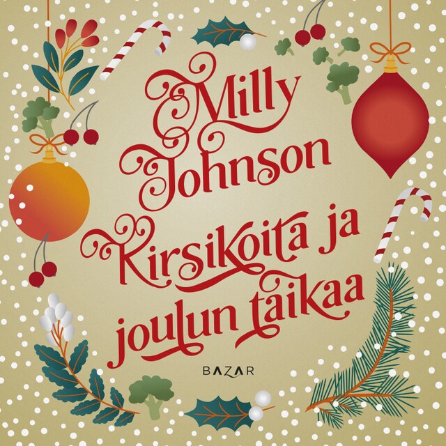 Book cover for Kirsikoita ja joulun taikaa