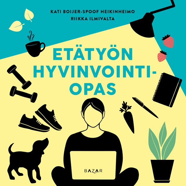 Okładka książki dla Etätyön hyvinvointiopas