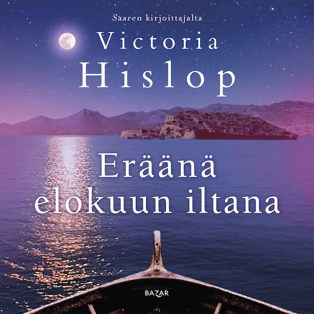 Book cover for Eräänä elokuun iltana