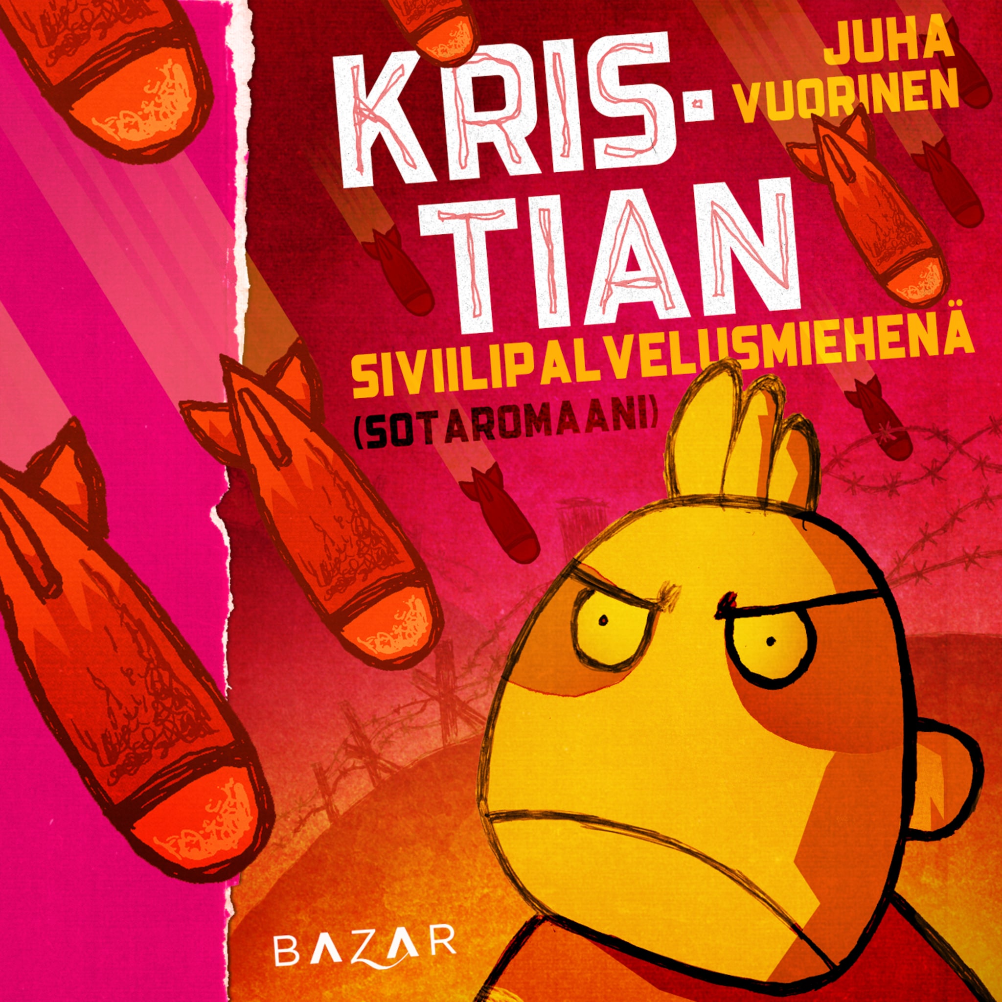 Äänikirjan Kristian siviilipalvelusmiehenä kansikuva