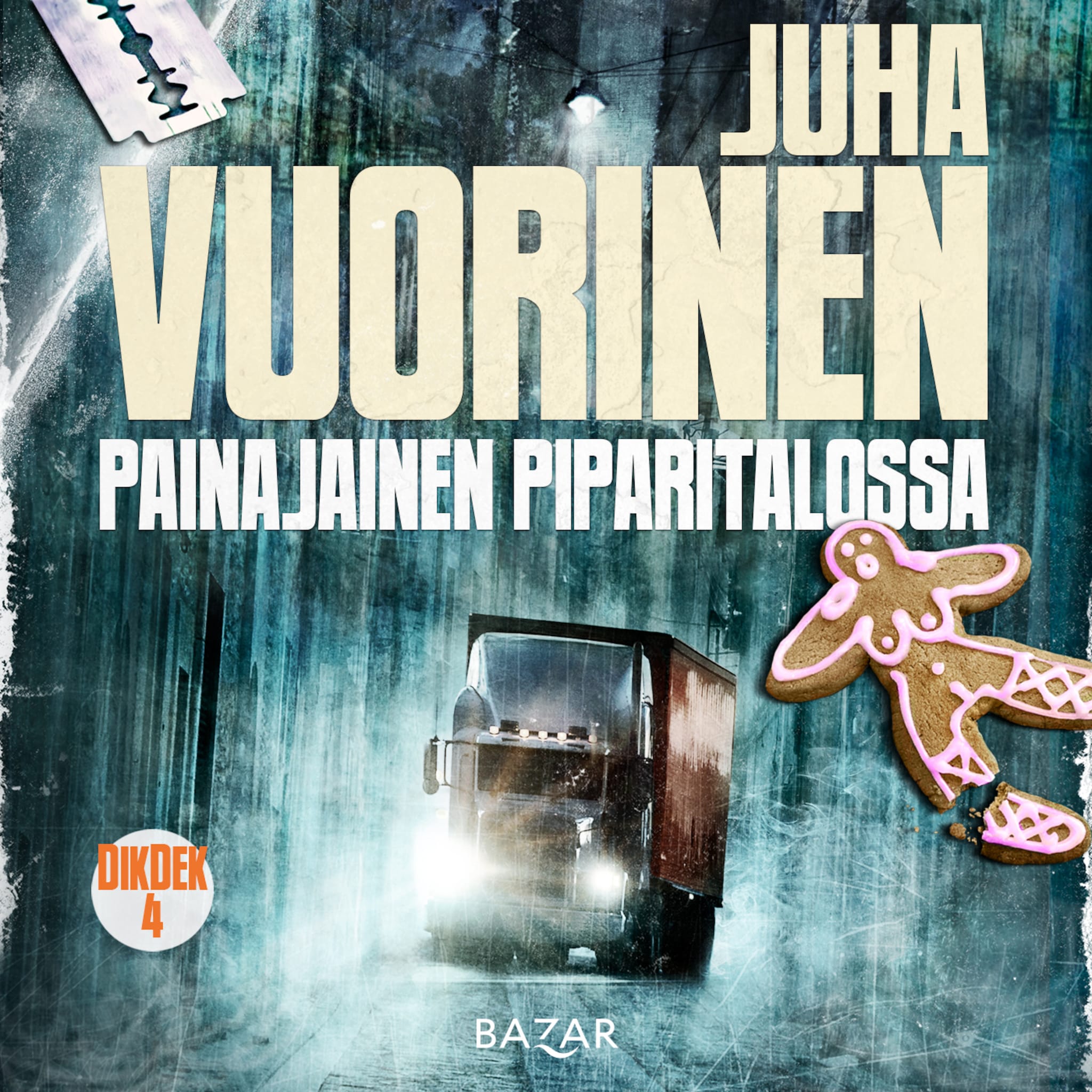 Äänikirjan Painajainen piparitalossa kansikuva