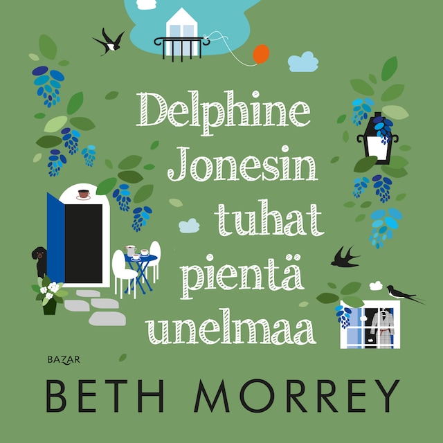 Kirjankansi teokselle Delphine Jonesin tuhat pientä unelmaa