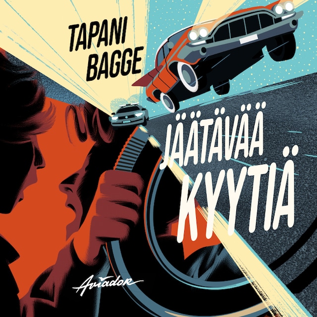 Book cover for Jäätävää kyytiä