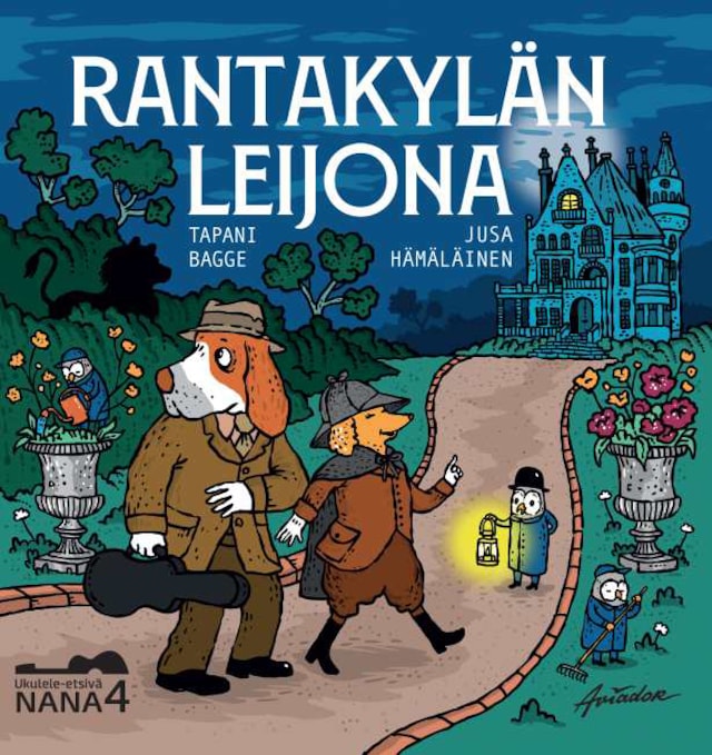 Book cover for Rantakylän leijona