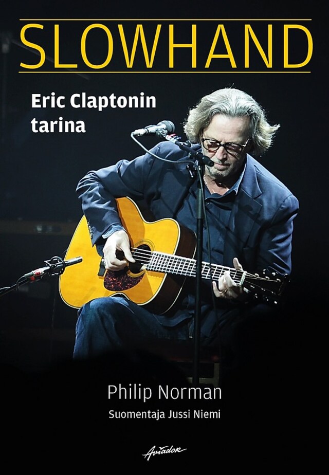 Buchcover für Slowhand - Eric Claptonin tarina