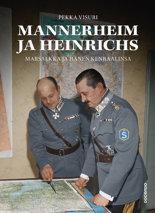 Boekomslag van Mannerheim ja Heinrichs