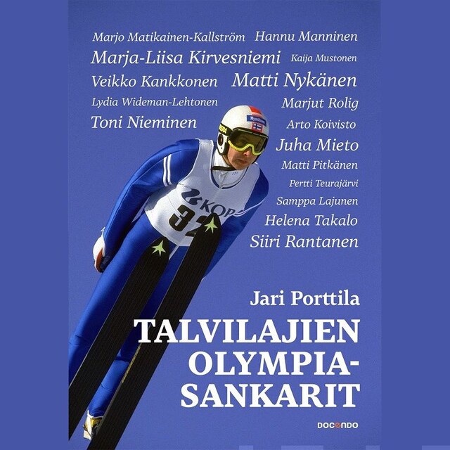 Boekomslag van Talvilajien olympiasankarit