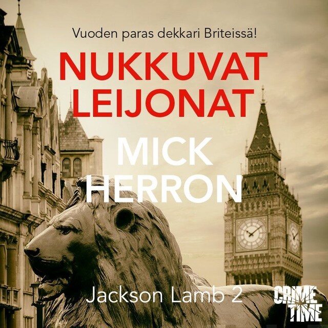 Book cover for Nukkuvat leijonat