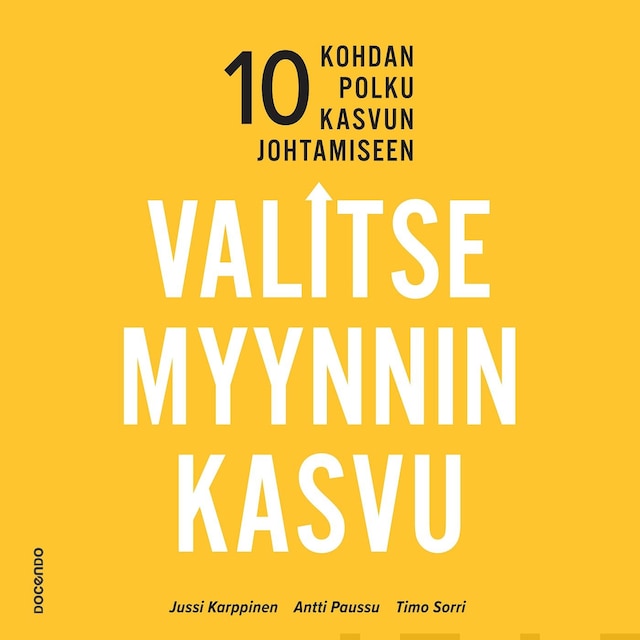 Book cover for Valitse myynnin kasvu