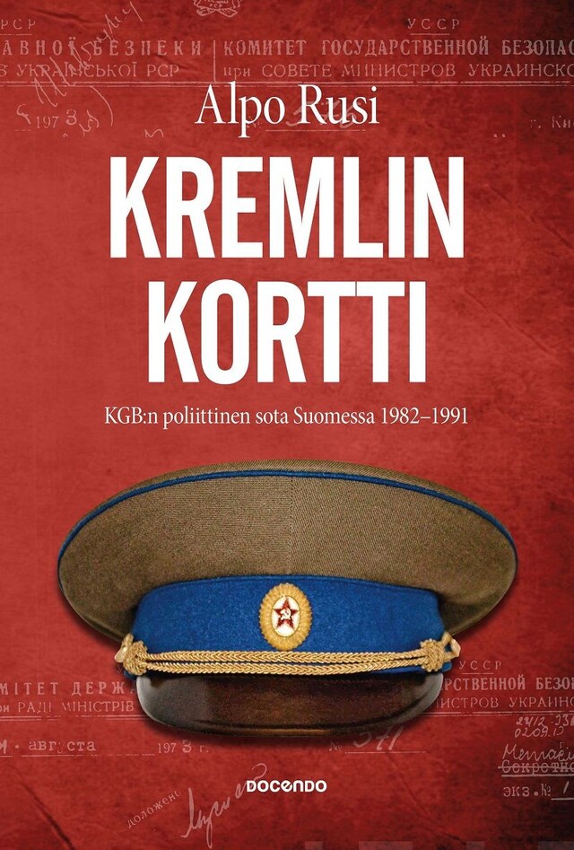 Kirjankansi teokselle Kremlin kortti