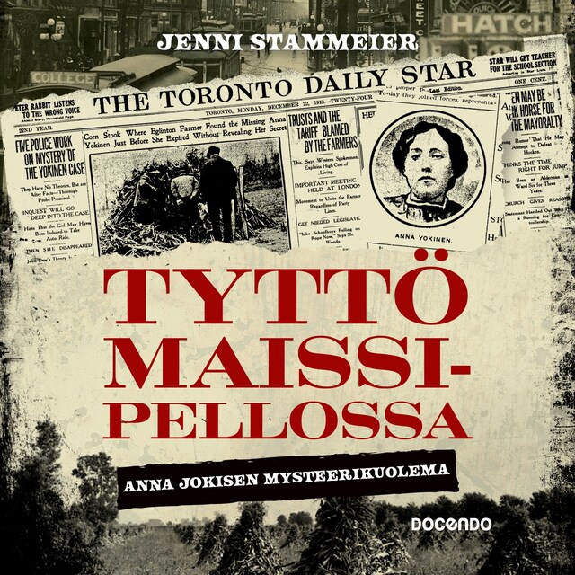 Book cover for Tyttö maissipellossa