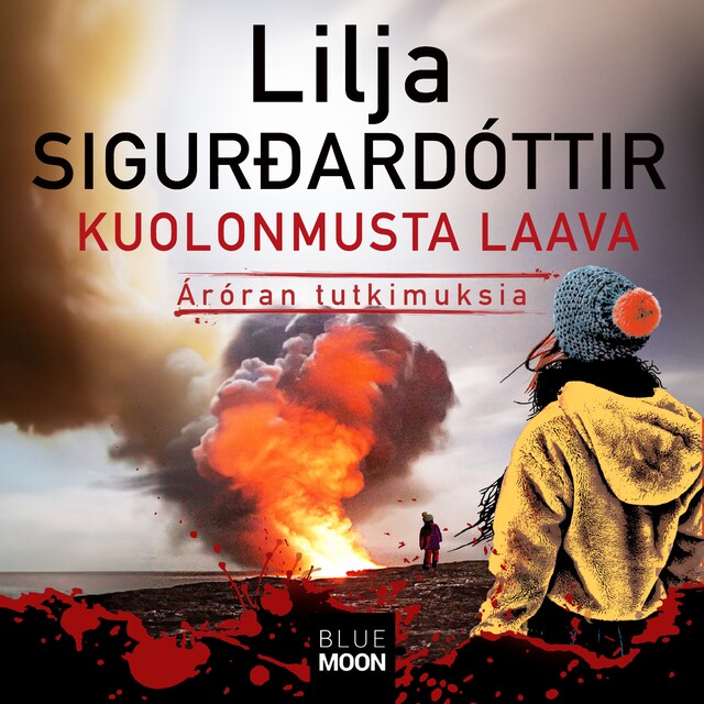 Book cover for Kuolonmusta laava