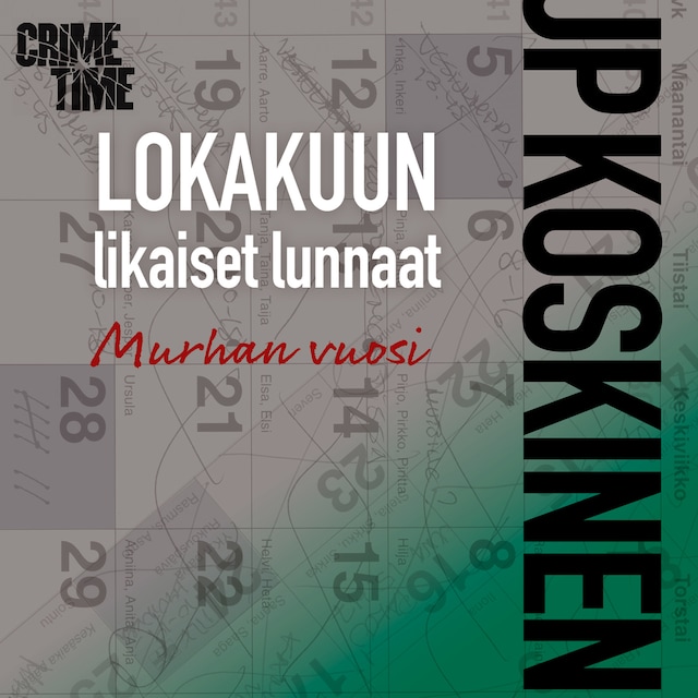 Copertina del libro per Lokakuun likaiset lunnaat