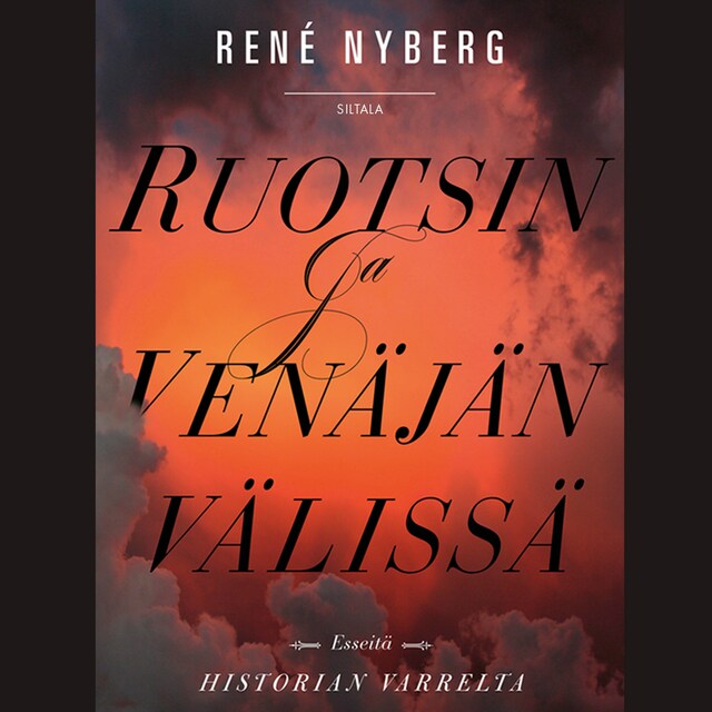 Book cover for Ruotsin ja Venäjän välissä