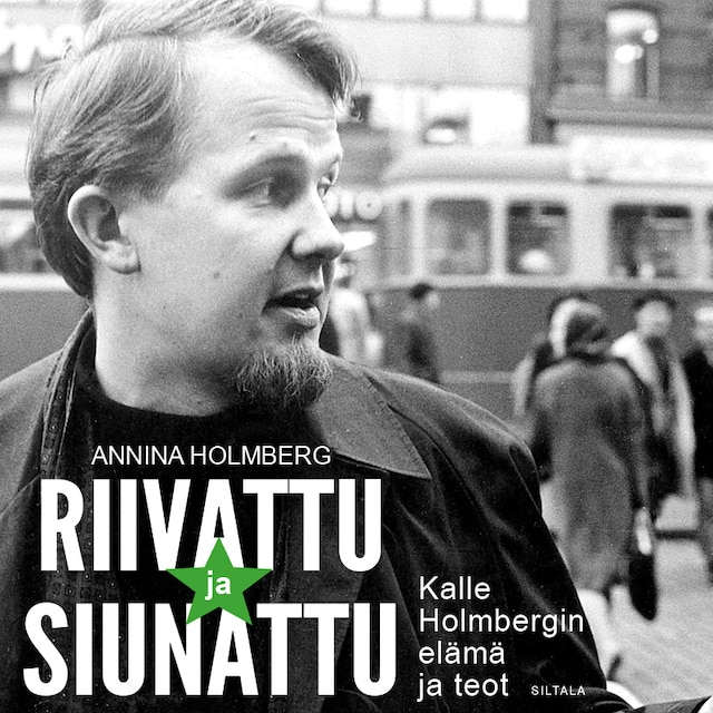 Book cover for Riivattu ja siunattu