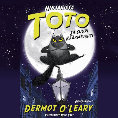 Ninjakissa Toto ja suuri käärmejahti äänikirja