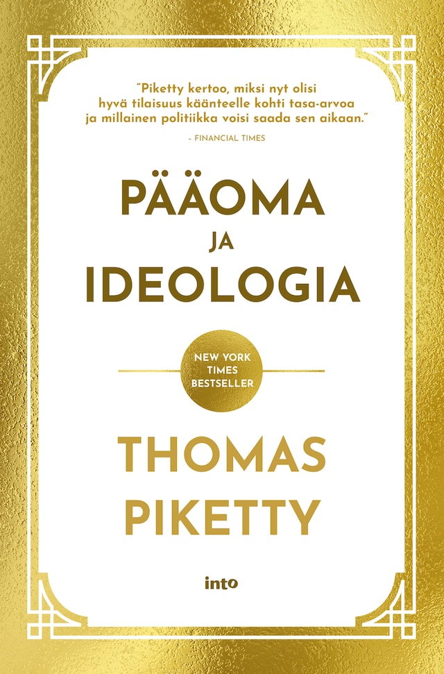 Book cover for Pääoma ja ideologia